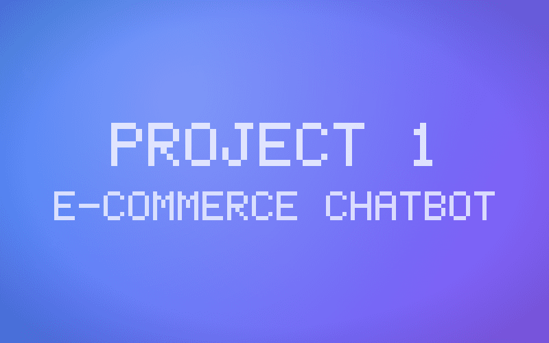 E-commerce AI chatbot interface on a laptop screen